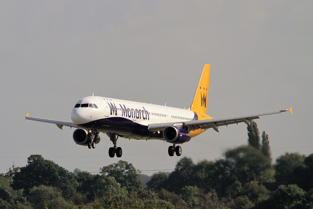 Photo of Monarch Airlines G-OZBR, Airbus A321