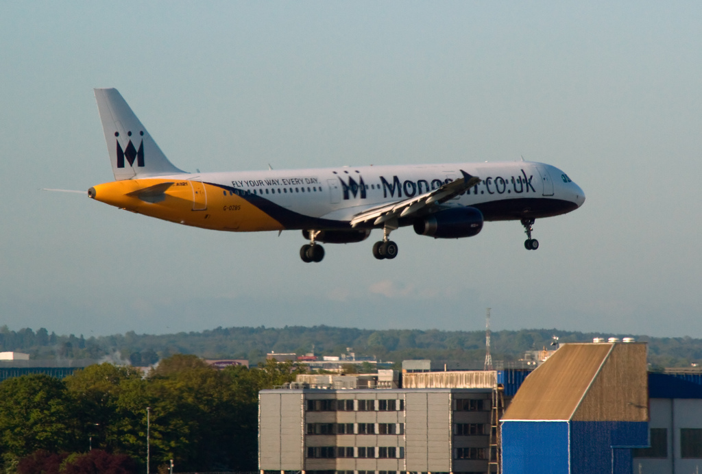 Photo of Monarch Airlines G-OZBS, Airbus A321