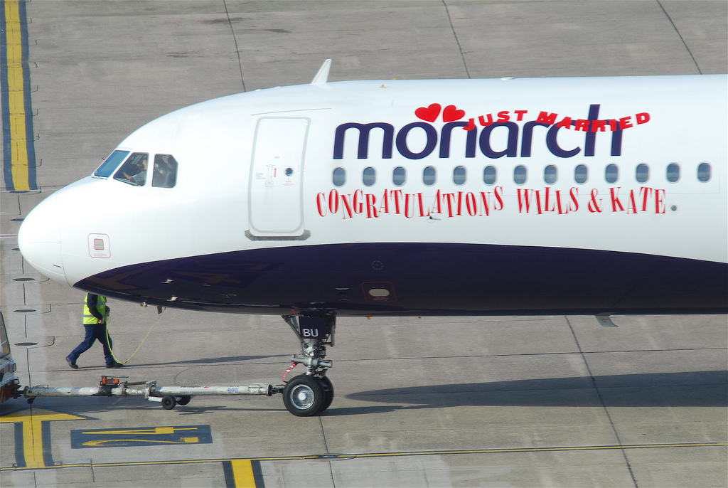 Photo of Monarch Airlines G-OZBU, Airbus A321