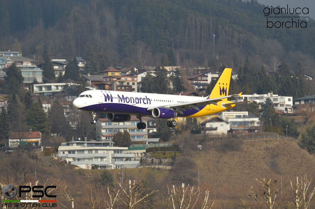 Photo of Monarch Airlines G-OZBU, Airbus A321