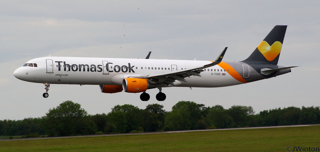 Photo of Thomas Cook Airlines G-TCDD, Airbus A321