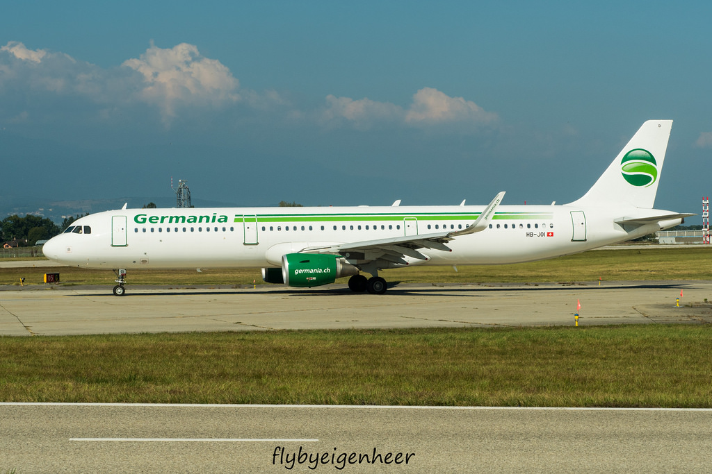 Photo of Germania Flug HB-JOI, Airbus A321
