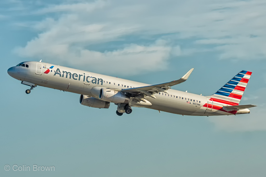 Photo of American Airlines N103NN, Airbus A321