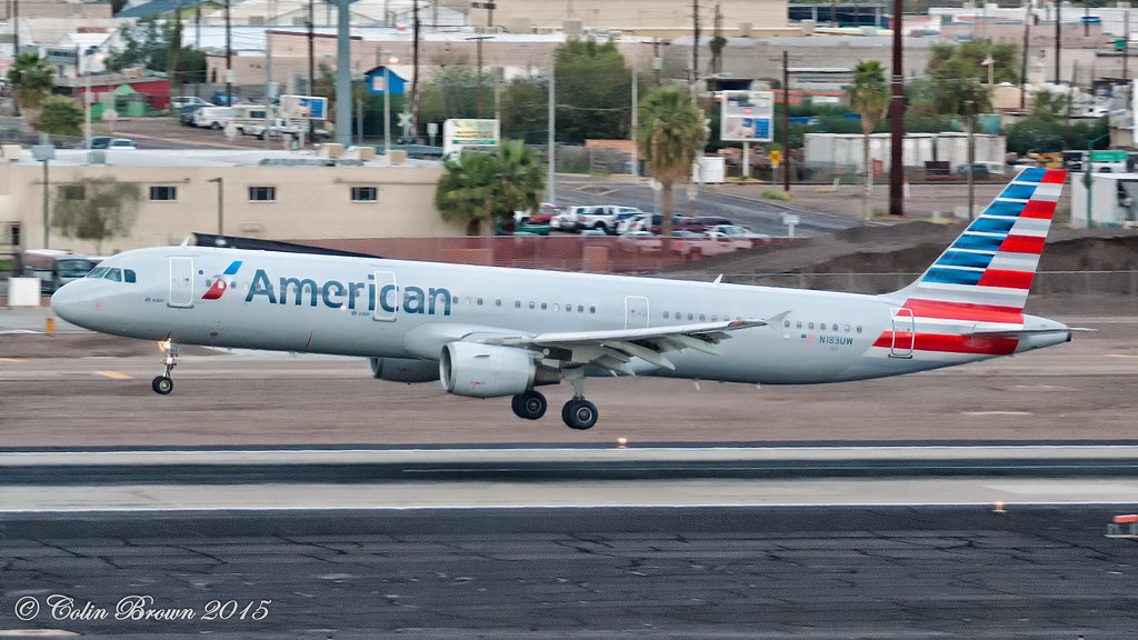 Photo of American Airlines N183UW, Airbus A321