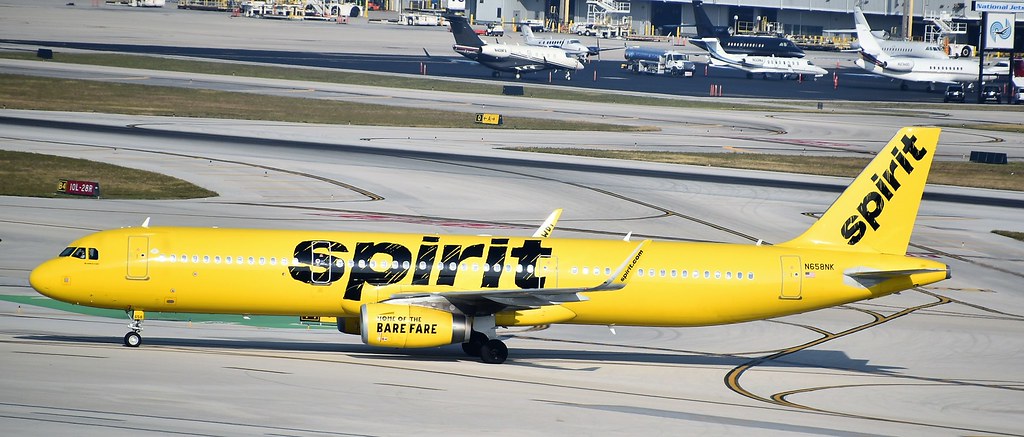 Photo of Spirit Airlines N658NK, Airbus A321