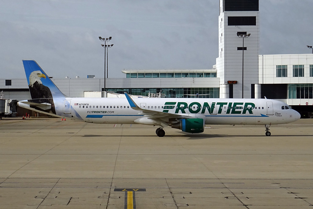 Photo of Frontier Airlines N709FR, Airbus A321