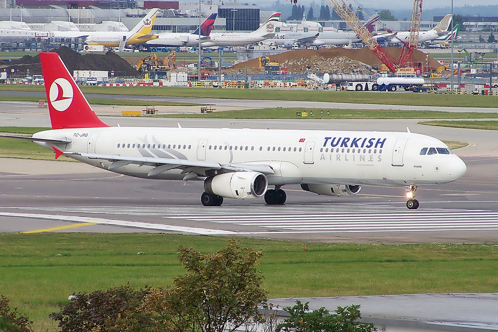 Photo of THY Turkish Airlines TC-JRG, Airbus A321