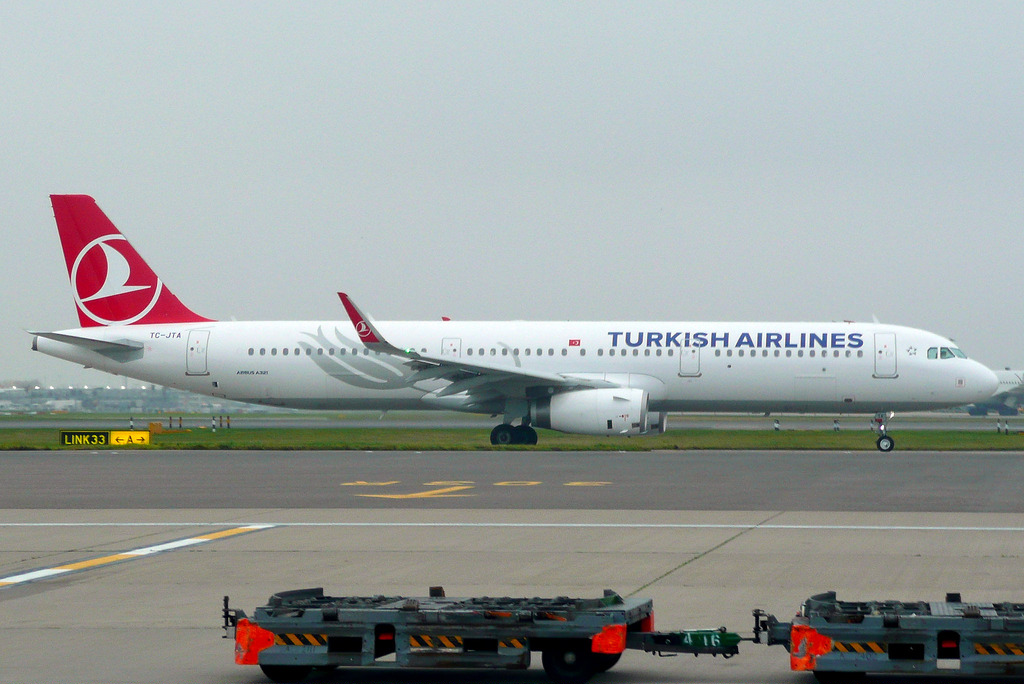 Photo of THY Turkish Airlines TC-JTA, Airbus A321