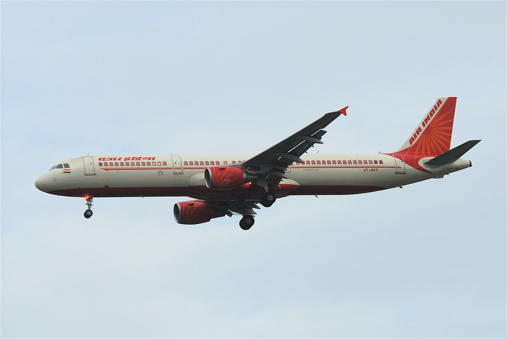 Photo of Air India VT-PPT, Airbus A321