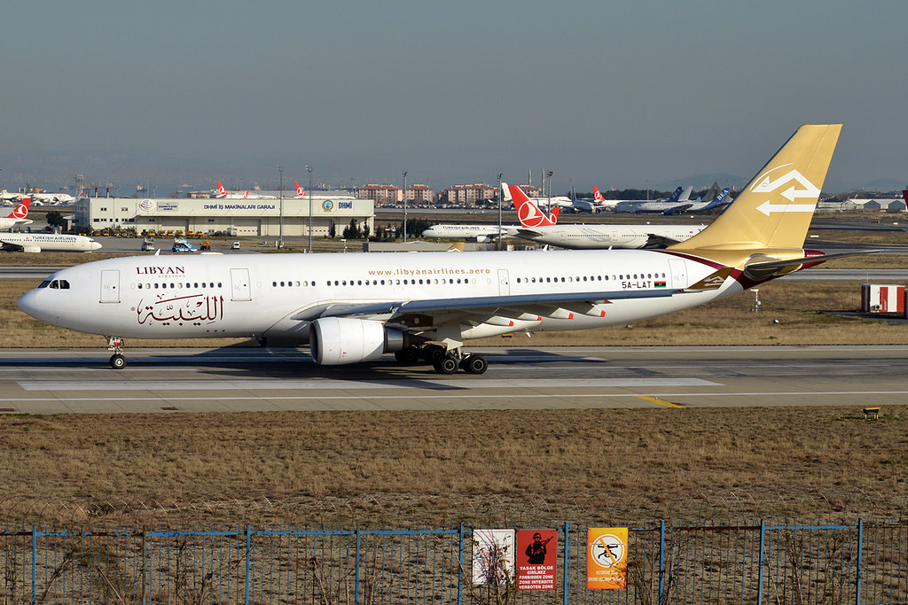 Photo of Libyan Airlines 5A-LAT, Airbus A330-200