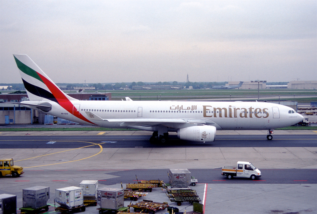 Photo of Emirates Airlines A6-EKX, Airbus A330-200