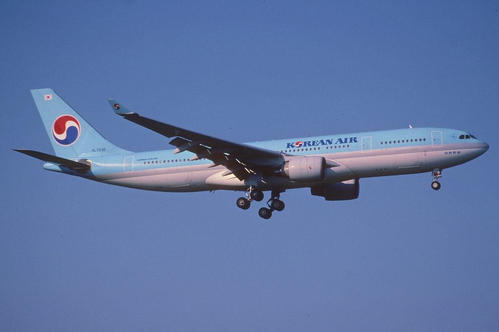Photo of Korean Airlines HL7538, Airbus A330-200