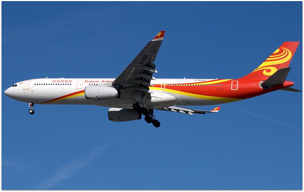 Photo of Hainan Airlines B-5950, Airbus A330-300