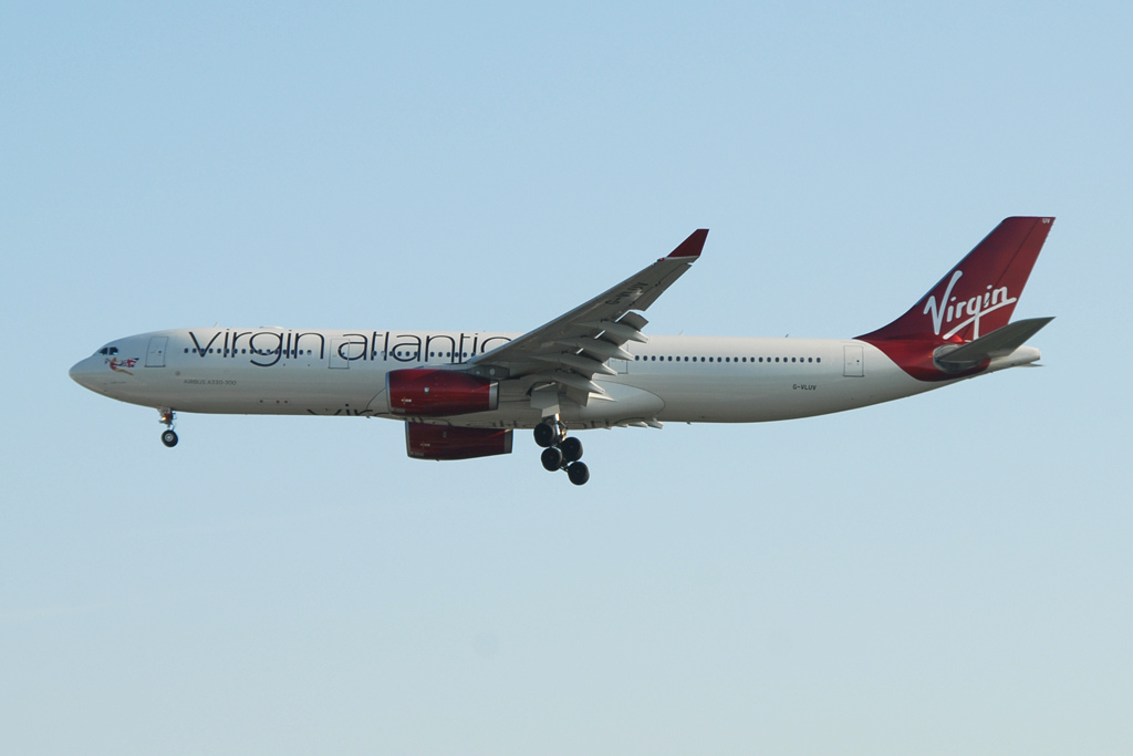 Photo of Virgin Atlantic G-VLUV, Airbus A330-300