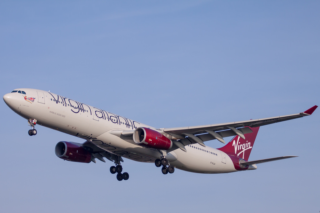 Photo of Virgin Atlantic G-VLUV, Airbus A330-300