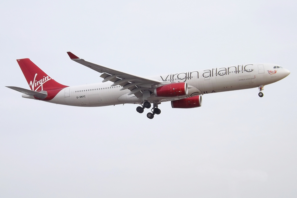 Photo of Virgin Atlantic G-VNYC, Airbus A330-300