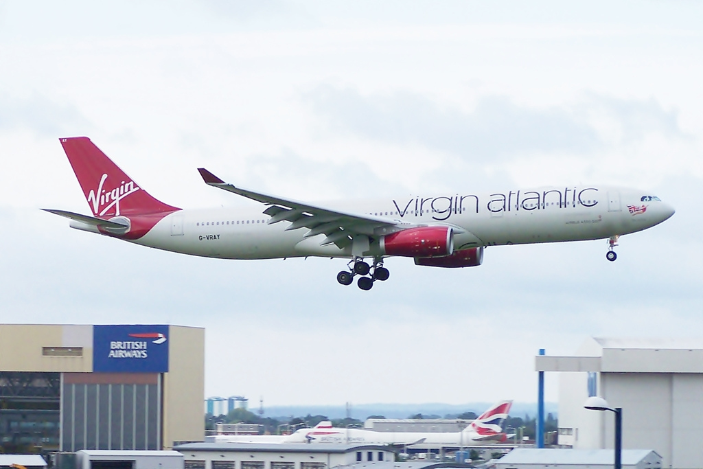 Photo of Virgin Atlantic G-VRAY, Airbus A330-300