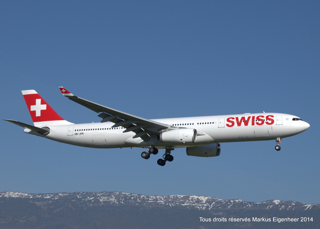 Photo of Swiss International Airlines HB-JHK, Airbus A330-300