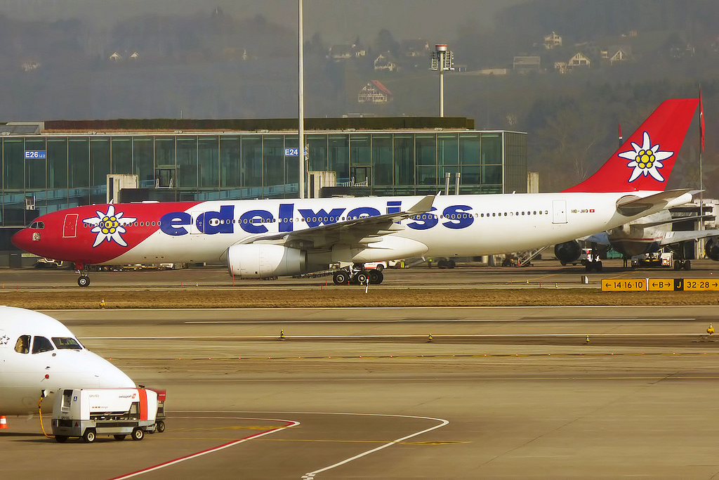 Photo of Edelweiss Air HB-JHQ, Airbus A330-300