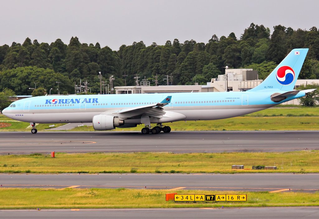Photo of Korean Airlines HL7553, Airbus A330-300