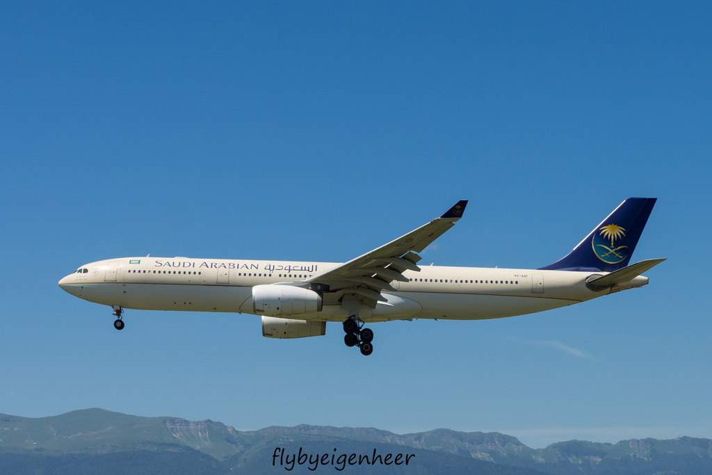 Photo of Saudi Arabian Airlines HZ-AQF, Airbus A330-300