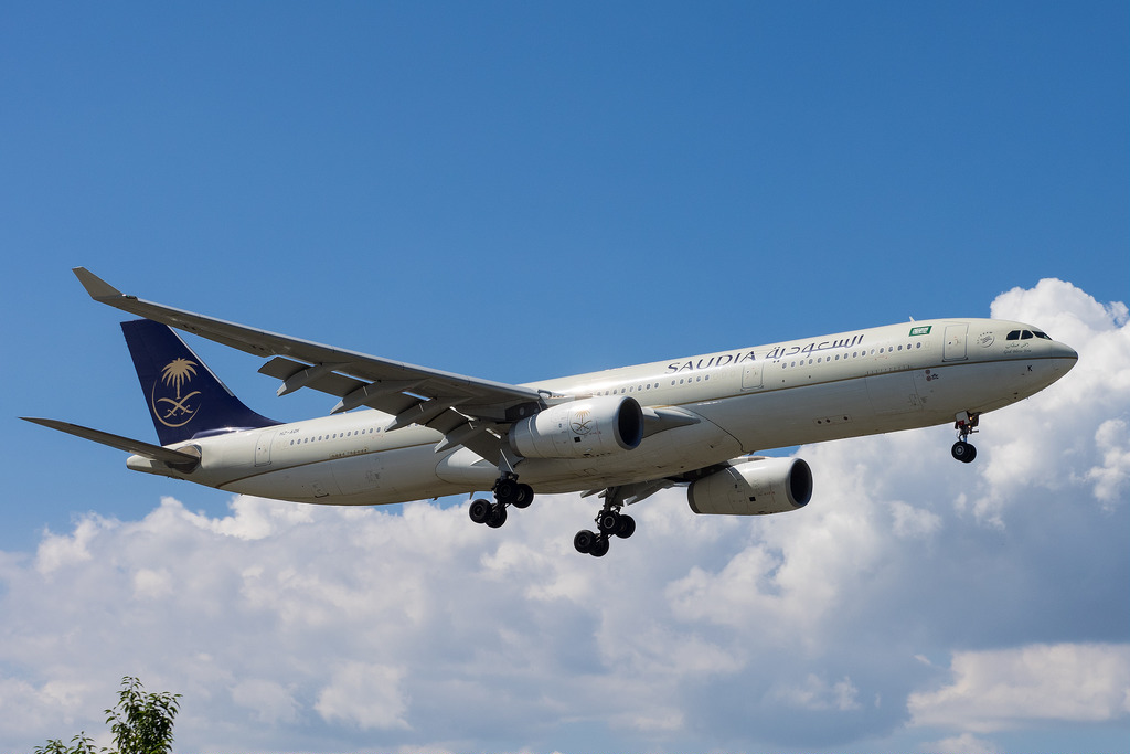 Photo of Saudi Arabian Airlines HZ-AQK, Airbus A330-300