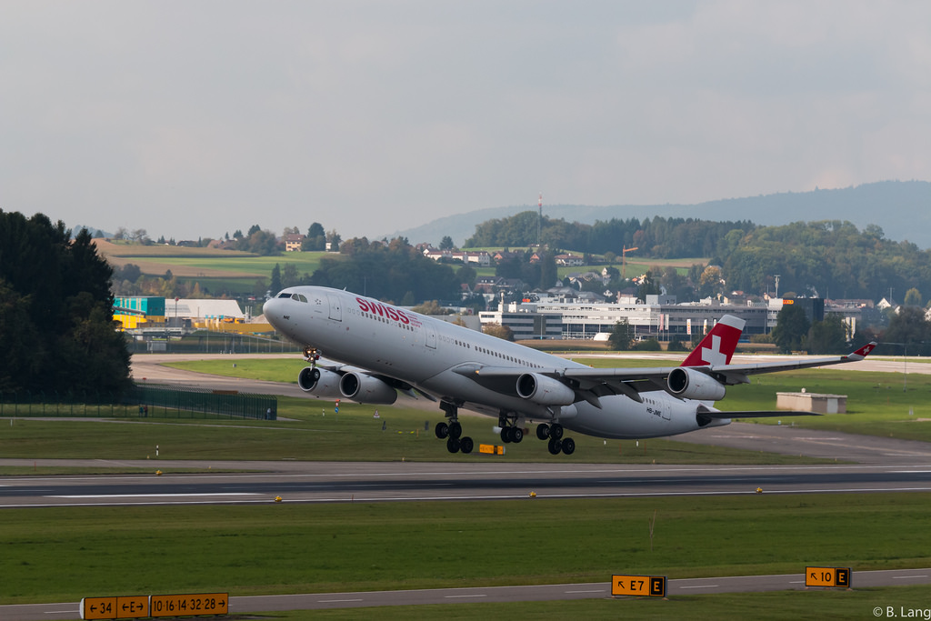 Photo of Swiss HB-JME, Airbus A340-300