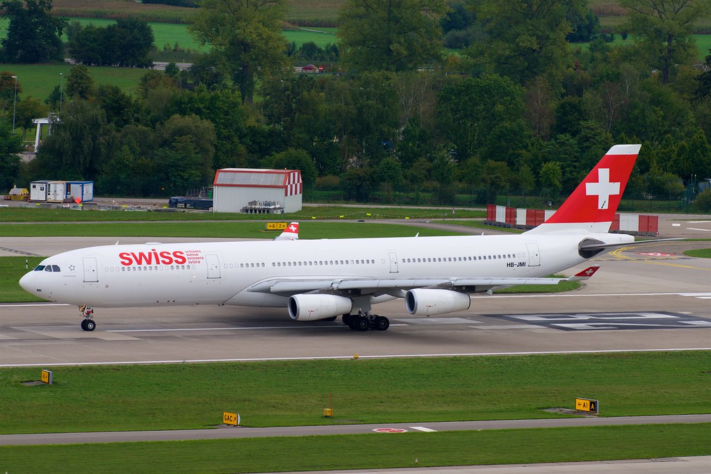 Photo of Swiss International Airlines HB-JMI, Airbus A340-300