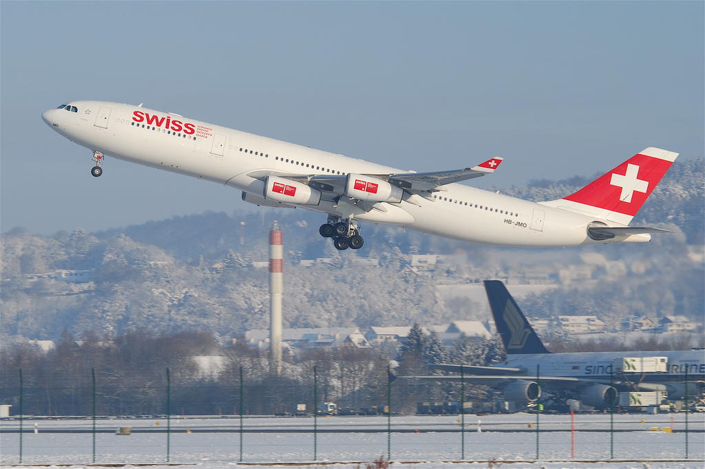 Photo of Swiss HB-JMO, Airbus A340-300