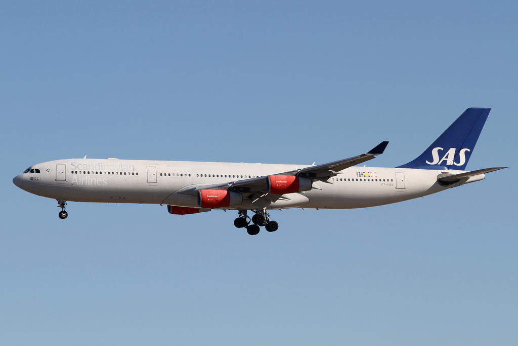 Photo of SAS Scandinavian Airlines OY-KBA, Airbus A340-300