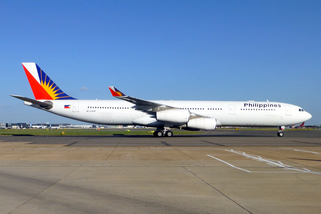 Photo of PAL Philippine Airlines RP-C3438, Airbus A340-300