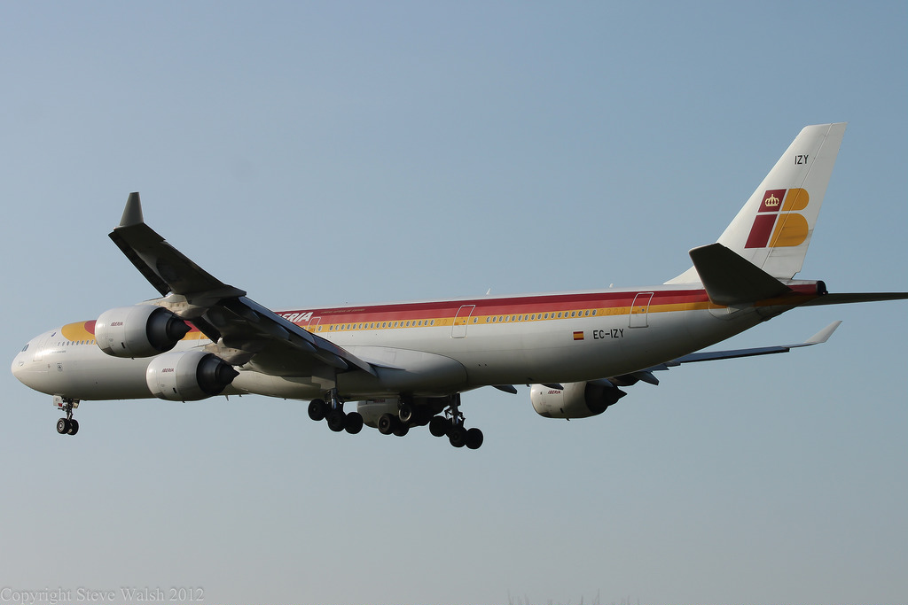 Photo of Iberia EC-IZY, Airbus A340-600