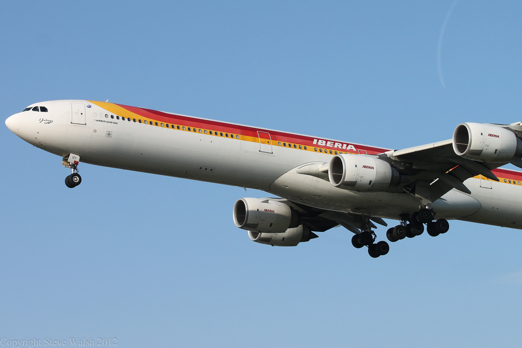 Photo of Iberia EC-IZY, Airbus A340-600