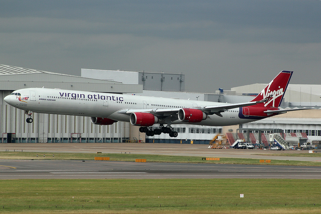 Photo of Virgin Atlantic G-VFIT, Airbus A340-600