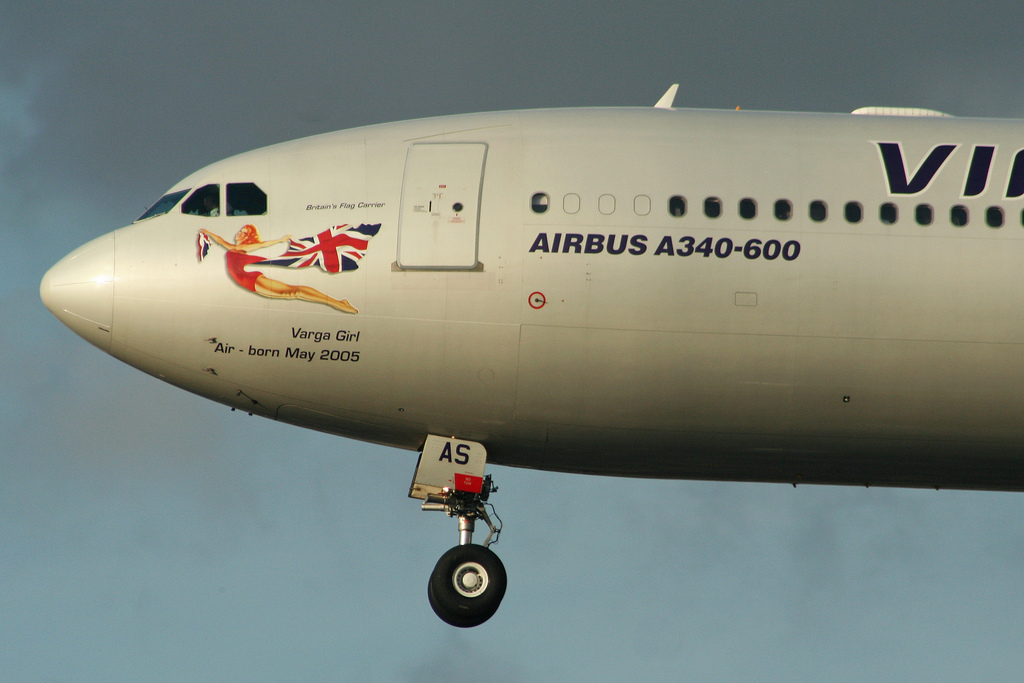 Photo of Virgin Atlantic G-VGAS, Airbus A340-600