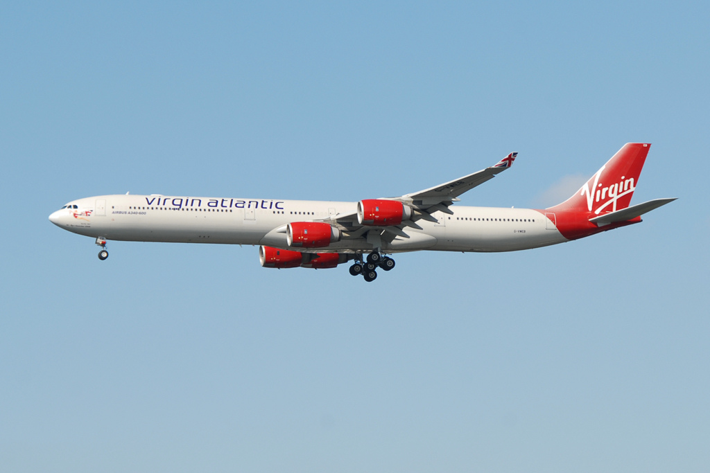 Photo of Virgin Atlantic G-VWEB, Airbus A340-600