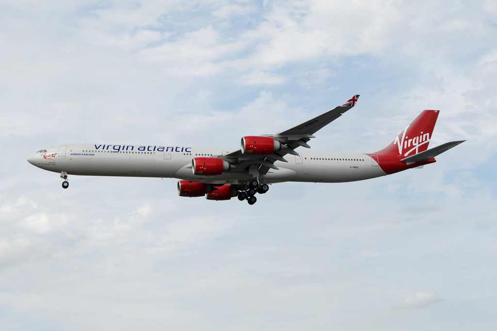 Photo of Virgin Atlantic G-VWEB, Airbus A340-600