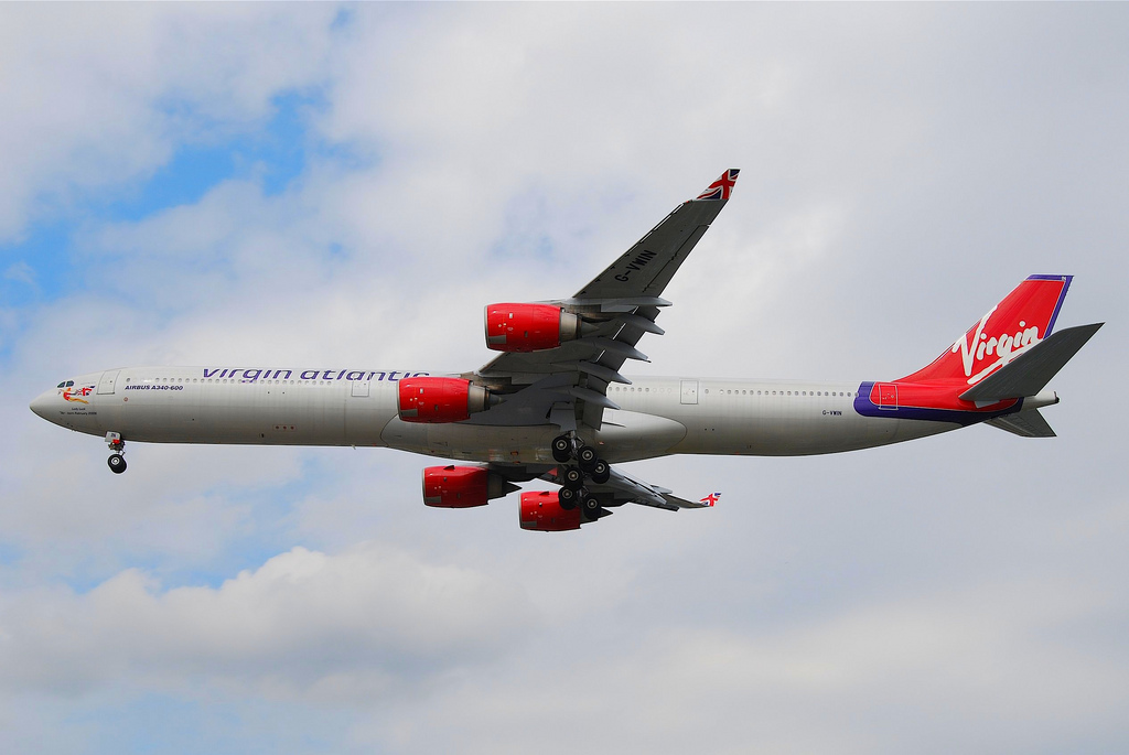 Photo of Virgin Atlantic G-VWIN, Airbus A340-600