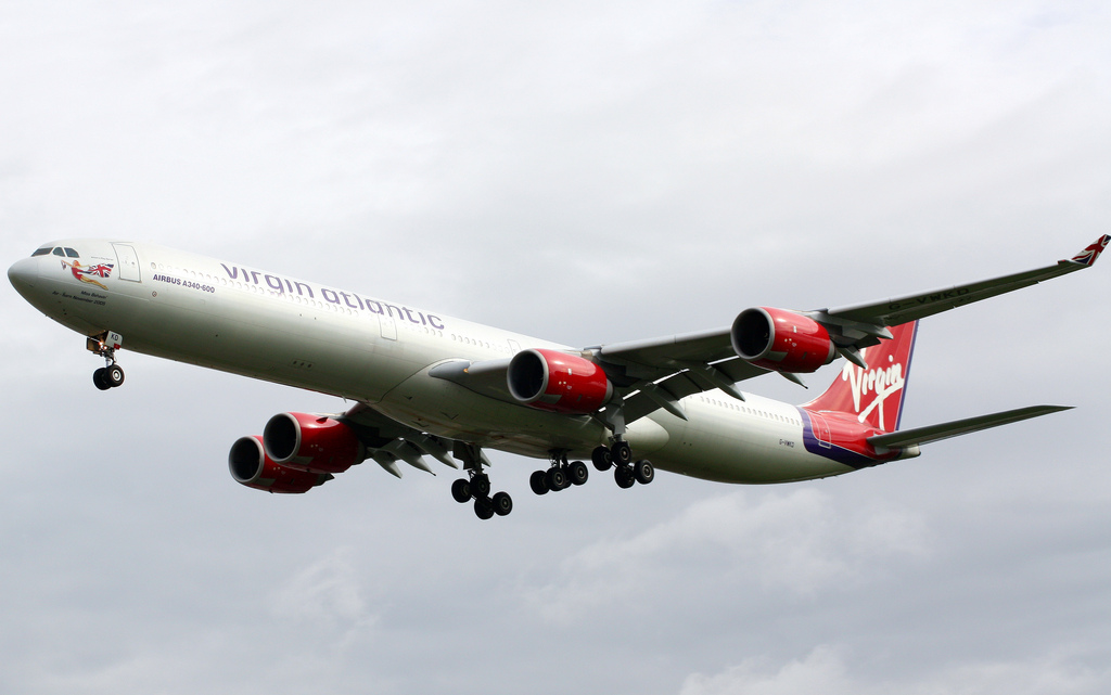 Photo of Virgin Atlantic G-VWKD, Airbus A340-600