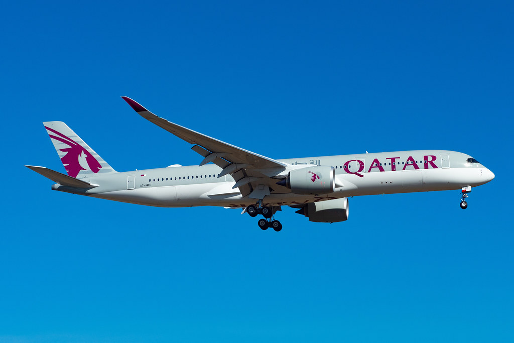 Photo of Qatar Airways A7-AMH, Airbus A350-900