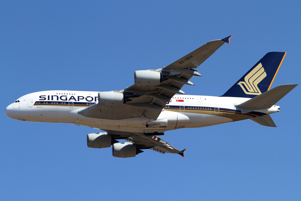 Photo of Singapore Airlines 9V-SKH, Airbus A380-800