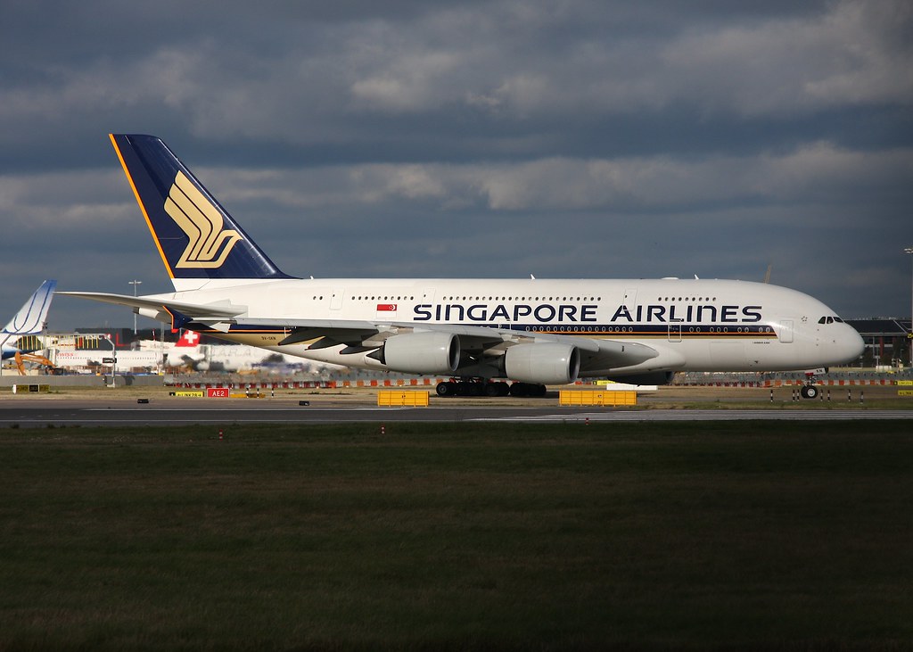 Photo of Singapore Airlines 9V-SKN, Airbus A380-800