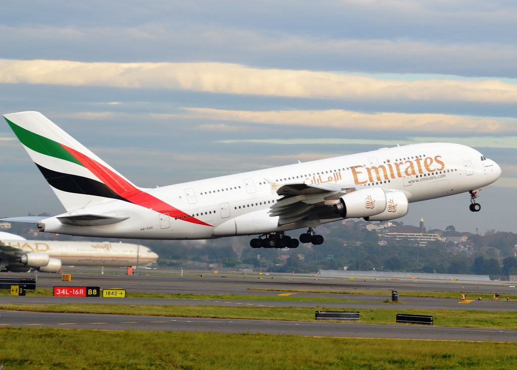 Photo of Emirates Airlines A6-EDE, Airbus A380-800