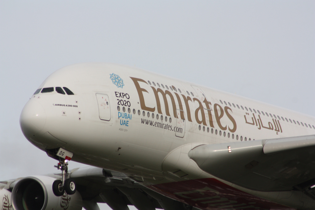 Photo of Emirates Airlines A6-EDG, Airbus A380-800