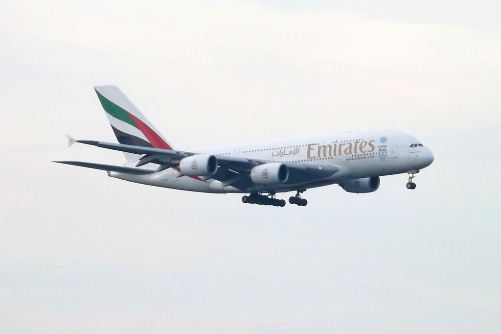 Photo of Emirates Airlines A6-EDG, Airbus A380-800