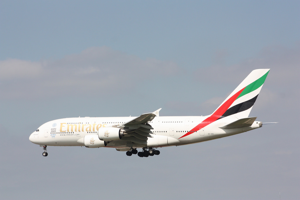 Photo of Emirates Airlines A6-EDI, Airbus A380-800
