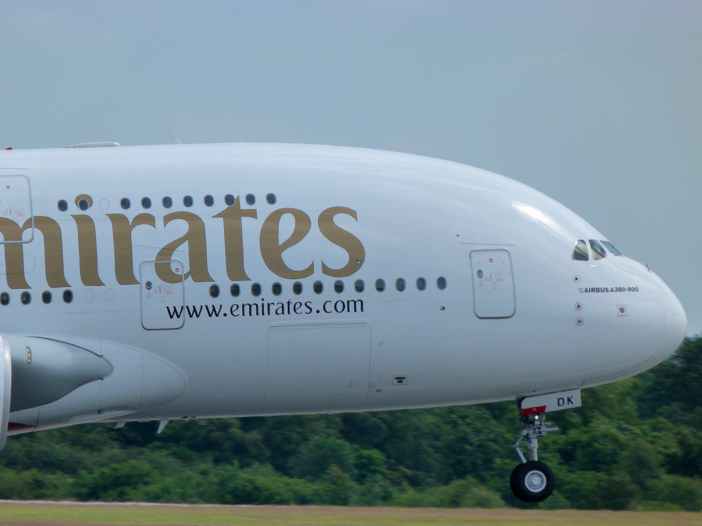 Photo of Emirates Airlines A6-EDK, Airbus A380-800