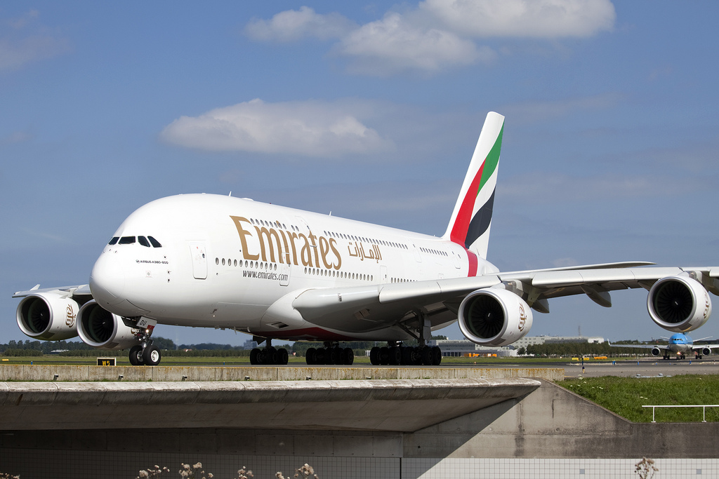 Photo of Emirates Airlines A6-EDU, Airbus A380-800