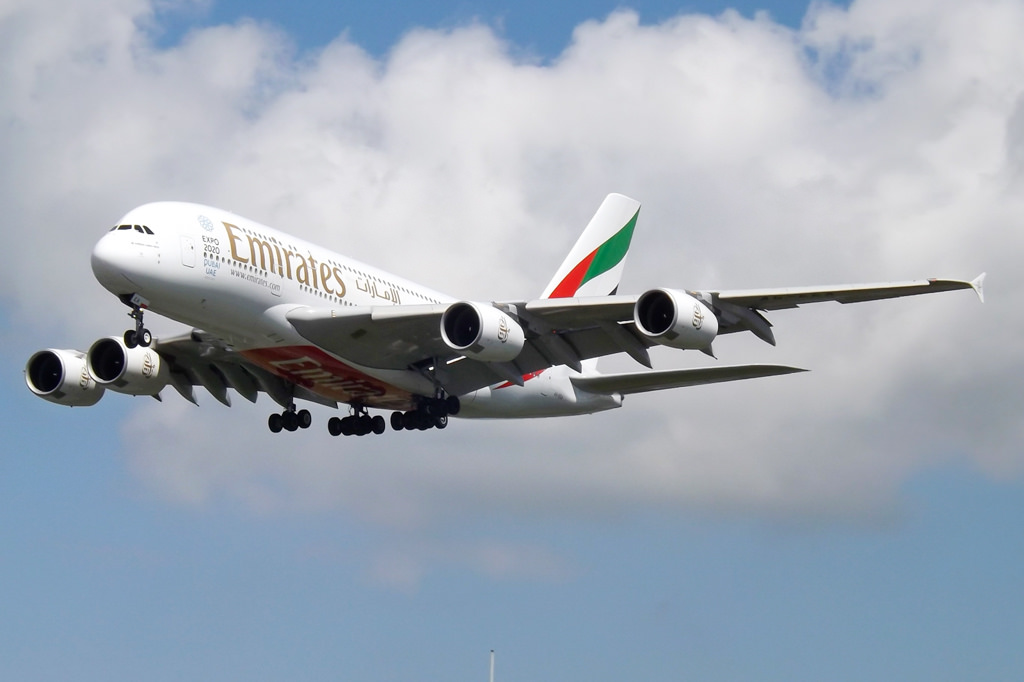 Photo of Emirates Airlines A6-EEA, Airbus A380-800