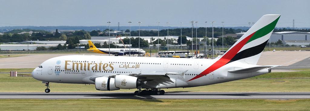 Photo of Emirates Airlines A6-EEN, Airbus A380-800